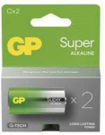 GP batteries Super Alkaline LR14 (C, small mono) blister, 2 pieces