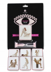 Secret Play Memory Play Couples Game Multilingual Card Set with Hourglass