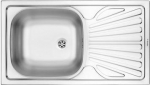 Virtuvinė plautuvė Deante Techno ZMU_0110, satin