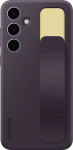Dėklas Samsung Galaxy S24+ stovimos rankenos dangtelis tamsiai violetinis