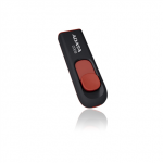 ADATA | C008 | 64 GB | USB 2.0 | Juodas/Raudona
