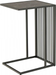 Fotelis Home4You Side table STRINGTON 35x43xH63cm, juodas