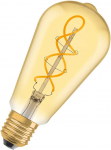 Osram 4W LED lemputė VINTAGE 1906, E27, aukso sp., 2000K