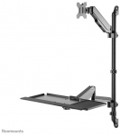 Laikiklis NEOMOUNTS WALL MOUNTED SIT-STAND WORKSTATION (SCREEN, KEYBOARD & MOUSE)