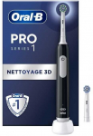 Braun Oral-B Oscillating Dantų &scaron;epetėlis | Pro Series 1 | Įkraunamas | Suaugusiems | &Scaron;epetėlių skaičius galvutės įeina 2 | Number of teeth brushing modes 3 | Juodas/Baltas