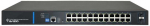 &Scaron;akotuvas Valdomas L2 komutatorius (jungiklis) 24 RJ45 PoE+ 1Gb/s prievadai + 2 SFP Uplink 1Gb/s prievadai + 1 RJ45 konsolės prievadas (250 W galios biudžetas) AVIZIO