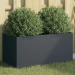 Lovelis, antracito, 62x30x29cm, &scaron;altai valcuotas plienas