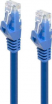 Alogic Alogic Komutacinis kabelis Cat6 2x RJ45 LSZH 0.3m mėlynas