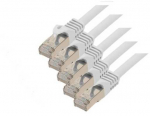 S-Conn S/CONN Cat.7 S/FTP 1 m, 1 m, Cat7, S/FTP (S-STP), RJ-45, RJ-45, baltas