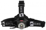ELWIS LIGHTING Elwis PRO Blaze H380 priekinis žibintas, 380 ir 50 liumenų, priartinimo funkcija, raudona &bdquo;saugumo&ldquo; lemputė gale, silikonas ant galvos juostos