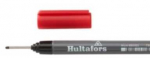Hultafors gilių skylių žymeklis, raudonas - raudonas permanentinis žymeklis daugumai medžiagų ir pavir&scaron;ių