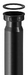 Geberit PEH tiesus jungiamasis elementas 40 mm - su 1 1/2 jungties veržle 152.108.16