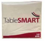 Multi Servetėlių staliukas SMART 40x40 cm, 3 vnt., kreminės spalvos, 12 vnt. x 100 vnt.