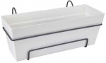 ELHO balkoninis vazonas &bdquo;Loft Urban Allin1&ldquo; - 50 cm - baltas -