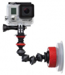 Joby Suction Cup ir GorillaPod Arm Juodas, Raudona
