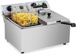 Royal Catering Elektrinė dviguba gruzdintuvė 230 V 2 x 3200 W 2 x 8 L