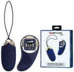 Pretty Love Led Mėlyna Pretty Love Mina Remote-Controlled Wireless Mėlyna Vibration Egg USB