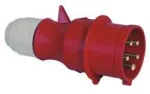 BALS CEE Ki&scaron;tukas H6 400V 32A 5 polių Raudonas Su Multigrip, Sraigtinės gnybtai IP44, poliamidas
