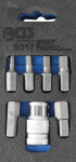 Bgs Technic Antgalių komplektas | 10 mm (3/8") storio | hex &scaron;e&scaron;iakampis | 7 vnt. (5017)
