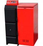 Granulinis katilas "PELLING" 35 Maxi su granuliu talpykla de&scaron;inėje