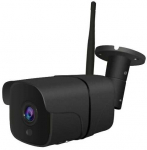 Lauko IP kamera su WIFI ir žmonių detekcijos funkcija Pyramid PYR-SH200DF/DG, 1080p, mikrofonas, WIFI, MicroSD jungtis, iCsee app, tamsiai pilka