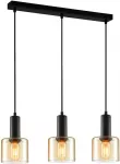 Italux Pakabinamas &scaron;viestuvas Santia PND-65342-3-BK+AMB