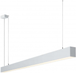 Pakabinamas &scaron;viestuvas 44W LED pakabinamas linijinis &scaron;viestuvas TRAVERSI RX, matinės baltos sp., 3000K