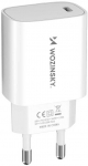 Wozinsky WGWCCW 20W USB-C laidinis įkroviklis - baltos spalvos