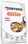 Ontario Cat Sterilised la&scaron;i&scaron;a 0,4kg (Sterilizuotoms su la&scaron;i&scaron;a)