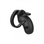 Mancage By Shots 20 modelis &ndash; skaistumas &ndash; 3,5""" &ndash; silikoninis gaidžio narvas &ndash; juodas