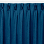 Užuolaidos 420&times;225 cm i&scaron; chenille indigo spalvos FLEX 95