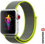 Swissten nailono apyrankė, skirta Apple Watch 42 / 44 / 45 / 49 mm