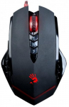 A4Tech Bloody Activated Pelė žaidimams V8MA su laidu, No, Juodas, Gaming, No,
