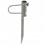 Lauko baldų komplektas KOOPMAN žemę varomas skėčio stovas metalinas 42,5 cm