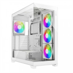 Xilence XILENT Gleam, Tower-case - baltas, Tempered Glass