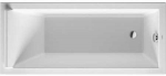 DURAVIT Starck balta vonia 1600x700x480,5 mm. Įmontuojamai arba montuojamai ant plok&scaron;tės. Tiekiama be kojelių, tvirtinimo laikiklių, perpildymo ir dugno vožtuvo.