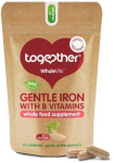 Geležies papildas su B vitaminais GENTLE IRON TOGETHER RAW, 30 kaps.