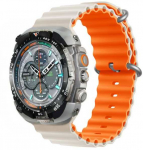 Devia apyrankė Deluxe Sport6 skirta Apple Watch 38mm/ 40mm/ 41mm starlight oranžinės spalvos