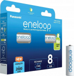 Panasonic ENELOOP BK-3MCDE/8BE AA 2000 mAh 8 pc(s)