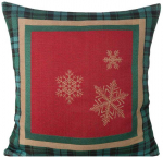 Eurofirany GOB/CHP/CHERRY/Ś 45X45 +/-5% RAUDONA Pagalvės užvalkalas Pagalvės užvalkalas