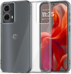 Motorola Moto G85 5G Tech-Protect FlexAir Crystal Clear dėklas telefonui skaidrus
