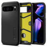 Google Pixel 9 Pro XL Spigen Tough Armor dėklas telefonui juodos spalvos