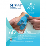 6D Tape 6D teipas rie&scaron;o kanalo sindromui 6 vnt, su liet metodine medžiaga