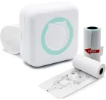 Mini spausdintuvas Ne&scaron;iojamas mini spausdintuvas su Bluetooth jungtimi