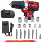 VERTEX atsuktuvas 21V / 2x1.5Ah dėklas
