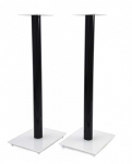 Stovas JBL STAGE A120 erdvinio garso garsiakalbiams, auk&scaron;tis 80 cm, juodos ir baltos spalvos