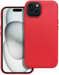 Oem Dėklas Leather Mag Cover (MagSafe) skirtas iPhone 15 raudonas