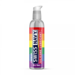 Swiss Navy Silicone Lubricant Pride Edition 118ml Leak-Proof Pump