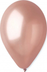 GoDan Balony GEMAR metal 26cm rožinė-auksinė 100szt. Godan