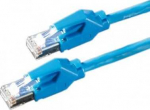 LEONI KERPEN KERPEN E5-70 PatchCord S/FTP (PiMF) Cat.6 LSOH mėlyna 10,0m